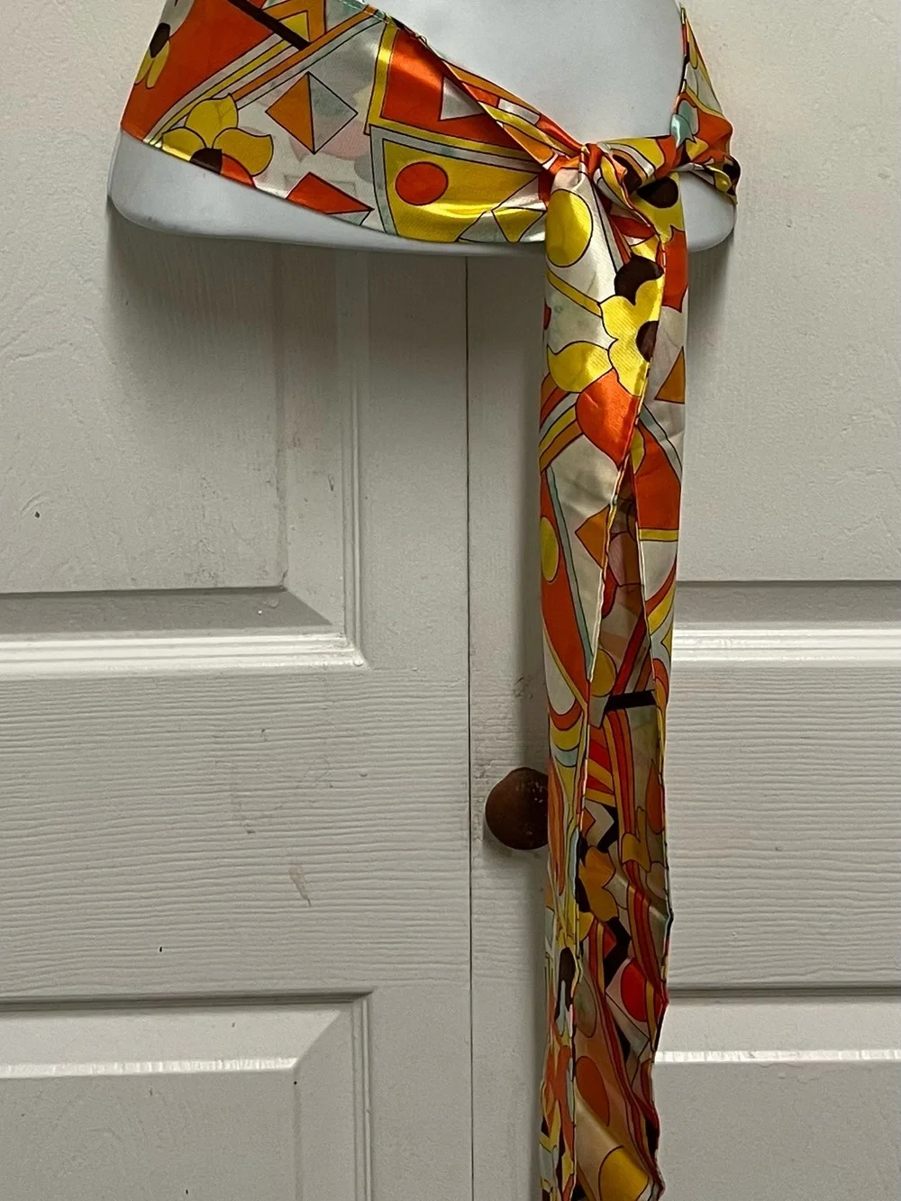UNBRANDED Geometric Style Sash Scarf